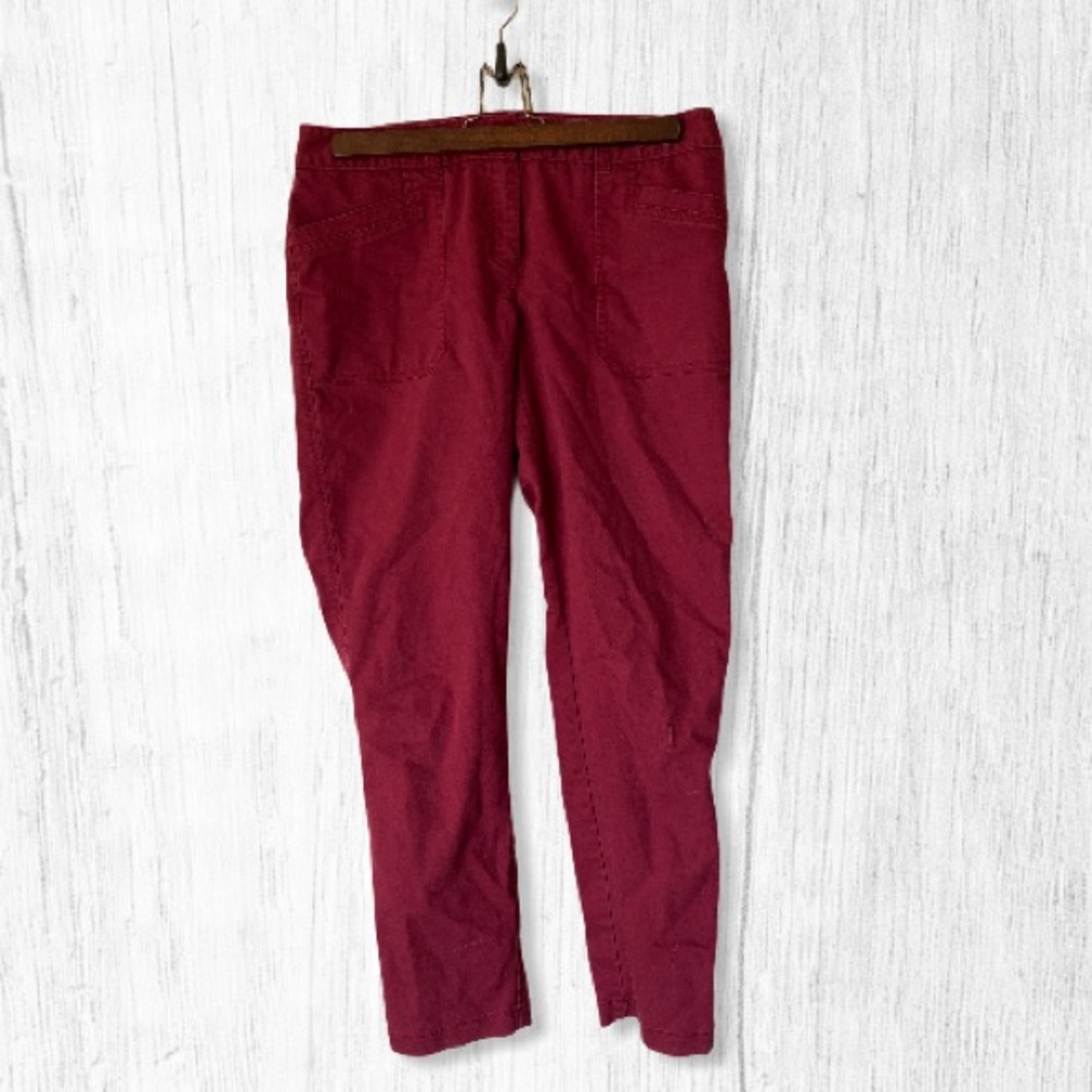 Van Heusen Reddish Maroon Jeans